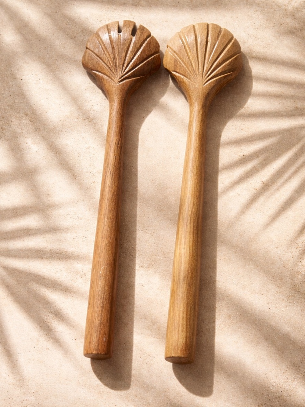 NWOT Shell Serving Spoons - Picture 2 of 2